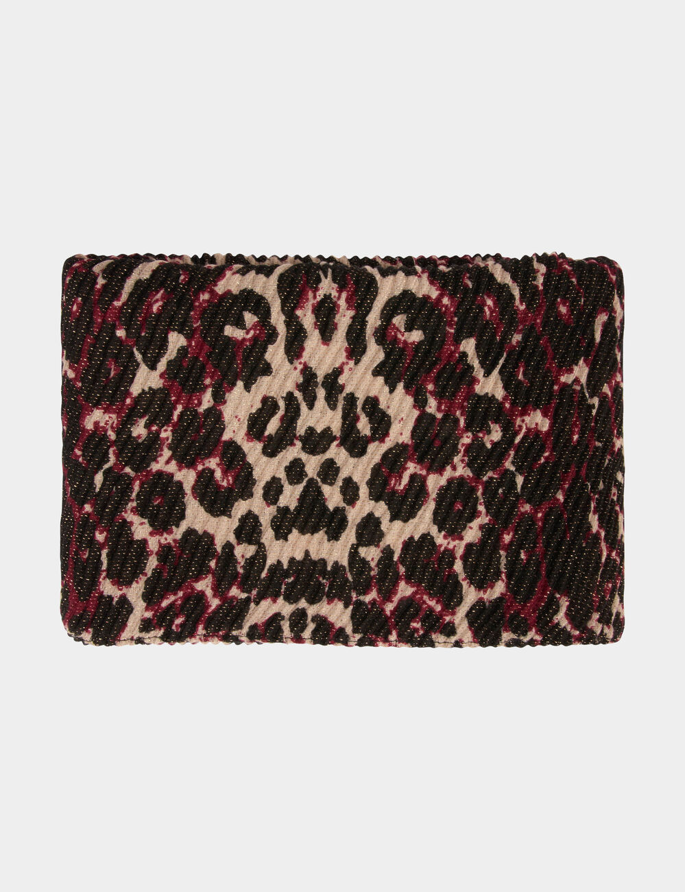 Pa&ntilde;uelo plisado multicolor mujer