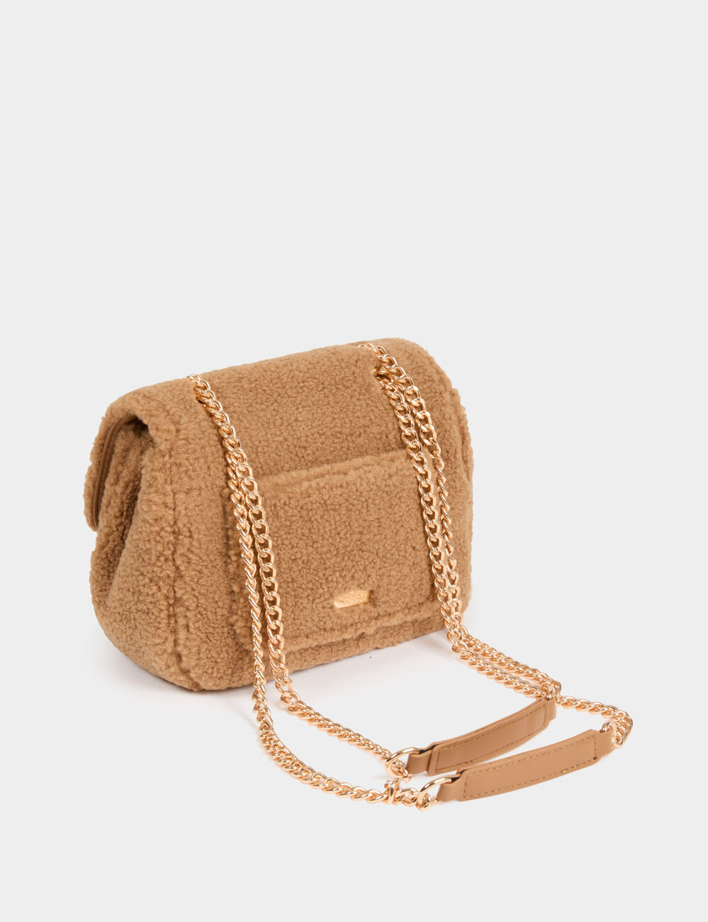 Bolso bandolera suave c&aacute;mel mujer
