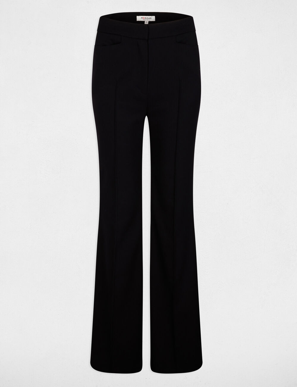 Pantal&oacute;n boot-cut azul marino mujer