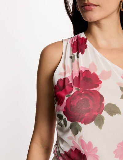 Camiseta sin mangas multicolor mujer
