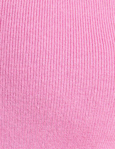 Jersey cuello redondo rosa mujer