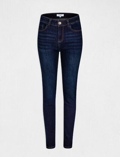 Vaquero slim talle alto vaquero stone mujer