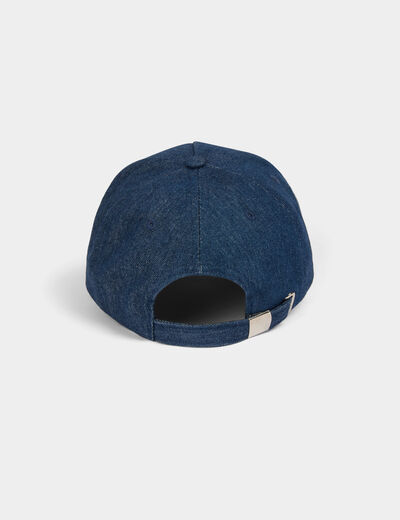 Gorra vaquero M con strass denim stone mujer