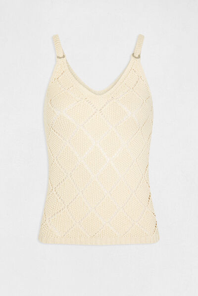 Top punto con tirantes  mujer