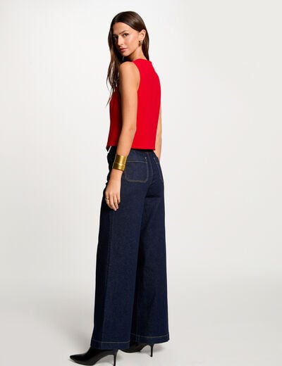 Chaleco rojo mujer