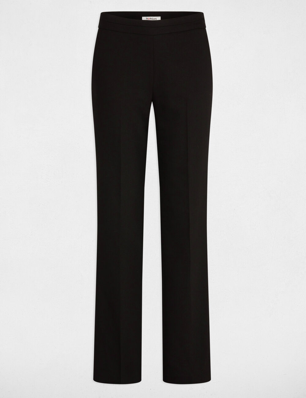 Pantalón ajustado negro mujer