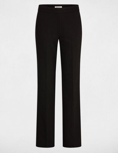 Pantalón ajustado negro mujer