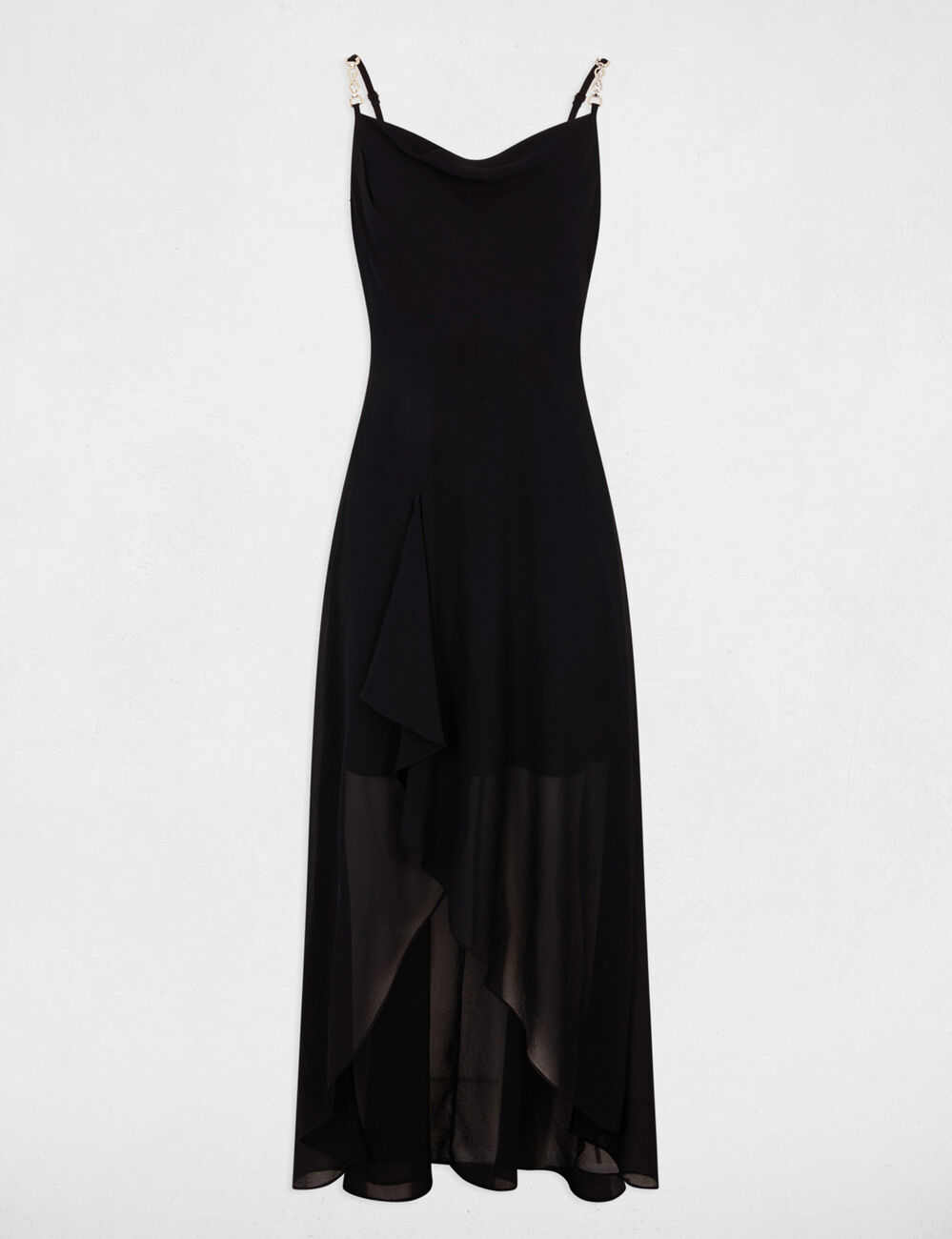 Vestido midi ajustado azul marino mujer