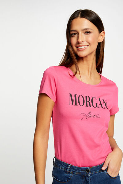 Mal voltereta Ahuyentar Camisetas estampadas por Mujer | Morgan