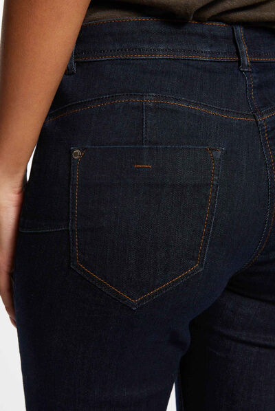 Vaquero slim talle estándar vaquero sin tratar mujer