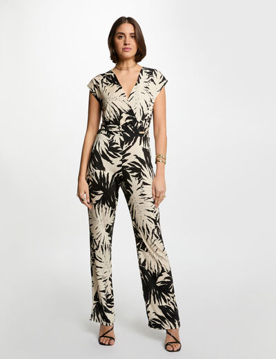 Mono largo estampado multicolor mujer