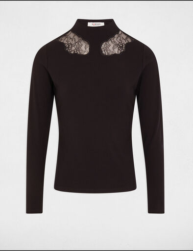 camiseta manga larga negro mujer Camiseta manga larga negro mujer