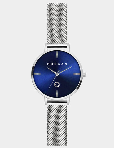 Reloj couleur argent mujer