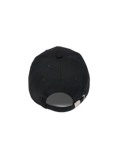 Gorra bordada M negro mujer