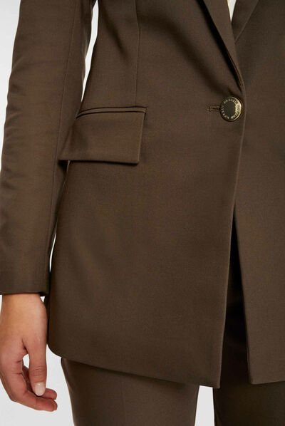 Chaqueta city recta  mujer