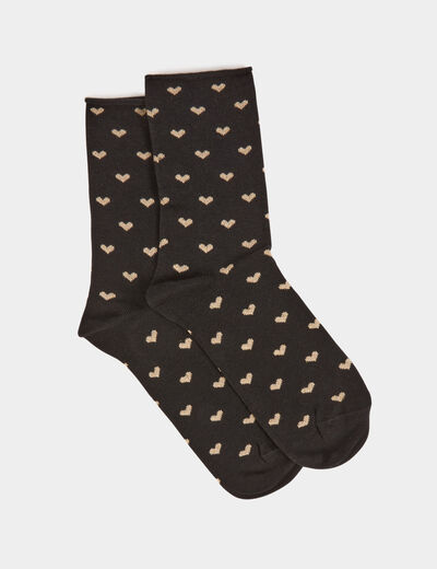 3 pares de calcetines negro mujer
