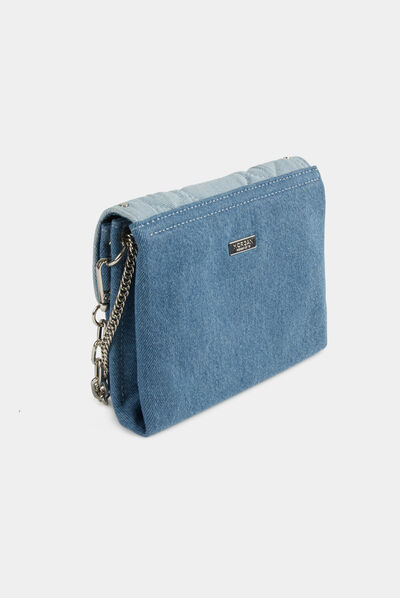 Bolso cartera de mano vaquero tachuelas vaquero mujer