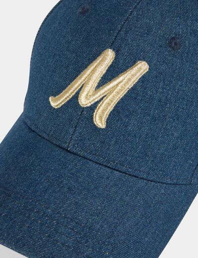 Gorra vaquero bordada M denim stone mujer