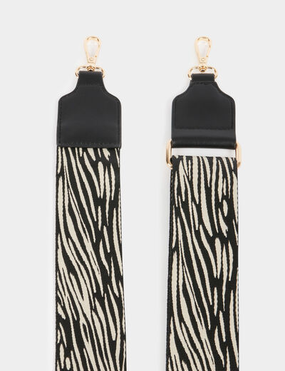 Bandolera extraíble estampada multico mujer