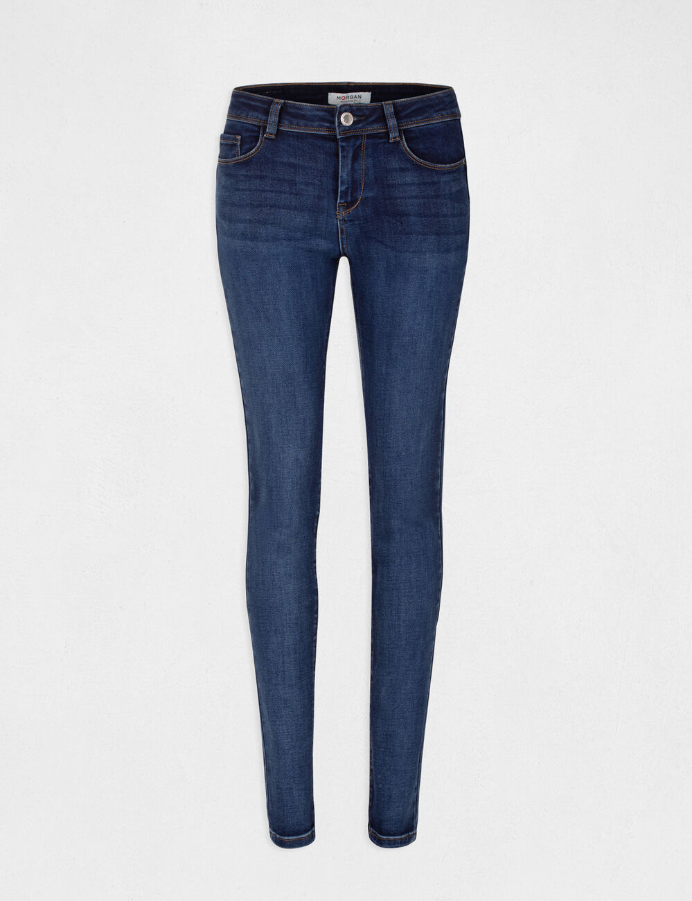 Vaquero slim talle est&aacute;ndar vaquero stone mujer