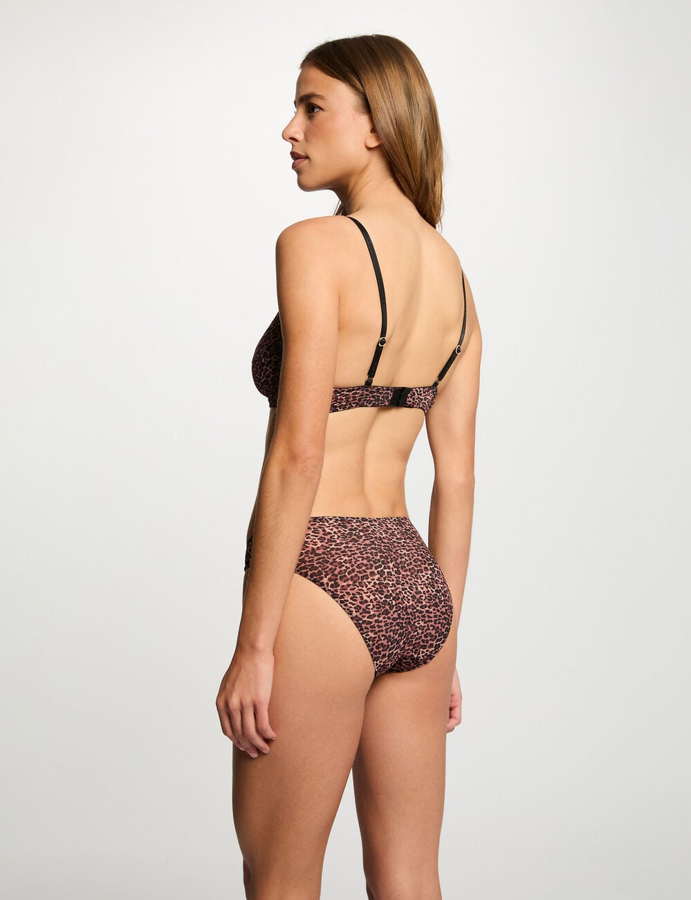 Sujetador de tirantes finos negro mujer