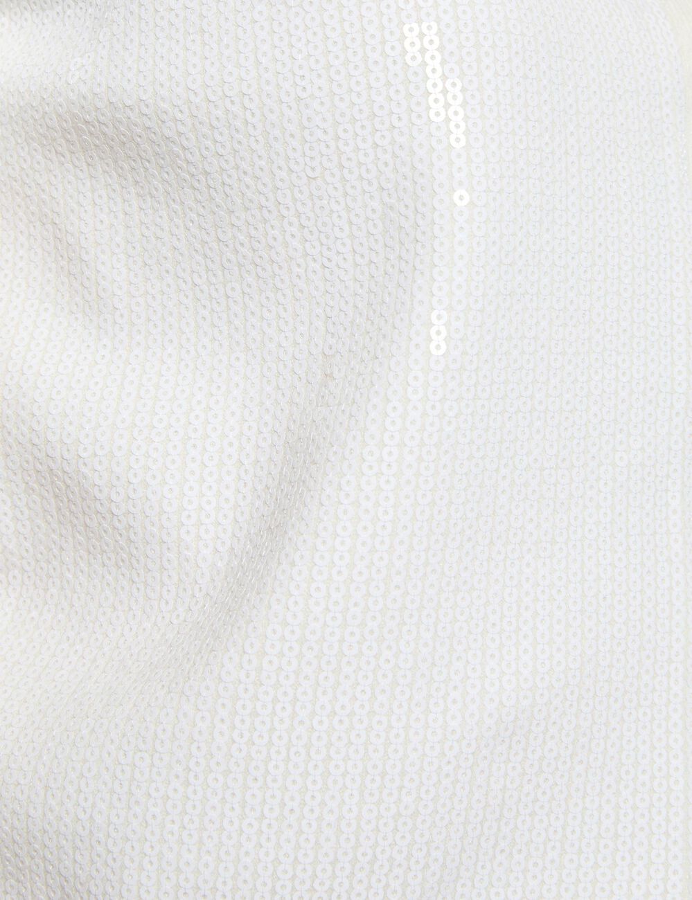 C&aacute;rdigan cuello redondo blanco mujer