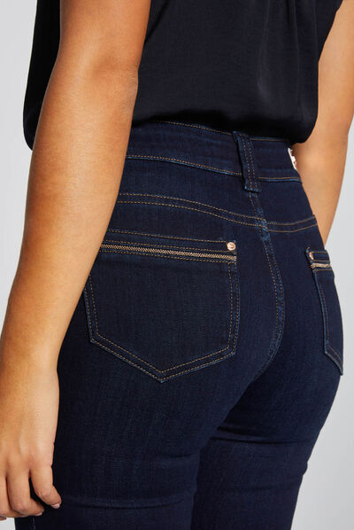 Vaquero skinny talle estándar vaquero stone mujer
