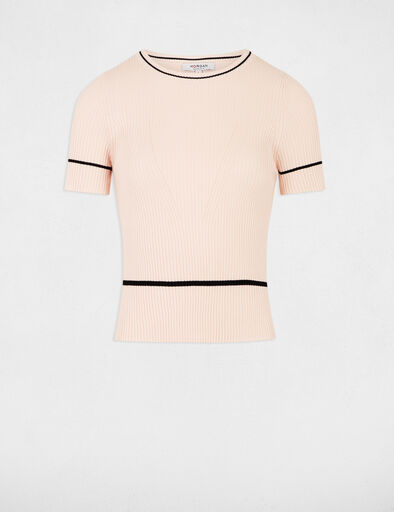jersey manga corta rosa claro mujer Jersey manga corta rosa claro mujer