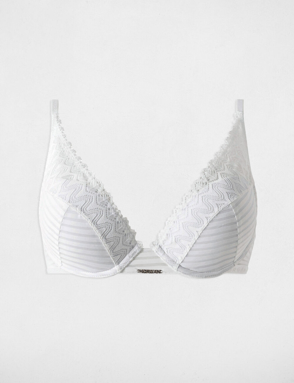 Sujetador preformado blanco mujer