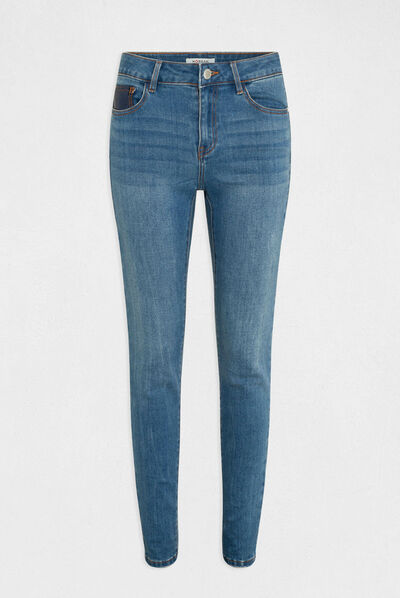 Vaquero skinny detalles de lentejuelas vaquero stone mujer