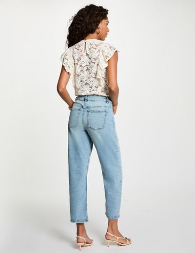 denim doble stone mujer