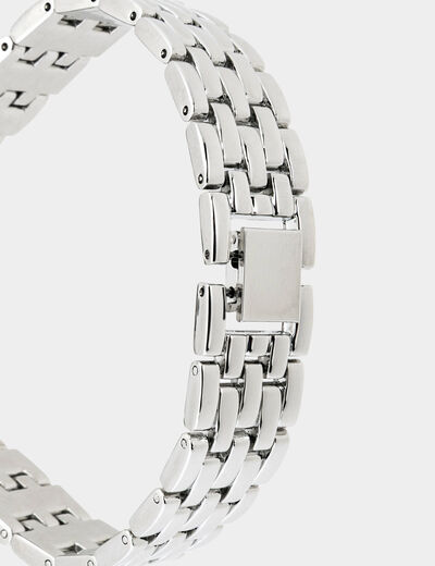 Reloj couleur argent mujer