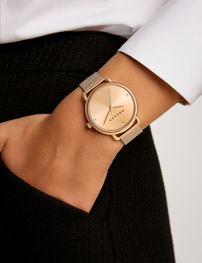 Reloj rosa mujer