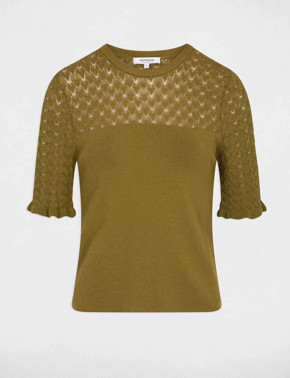 Jersey de mangas cortas mujer
