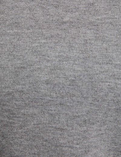 Jersey con cuello vuelto gris claro mujer