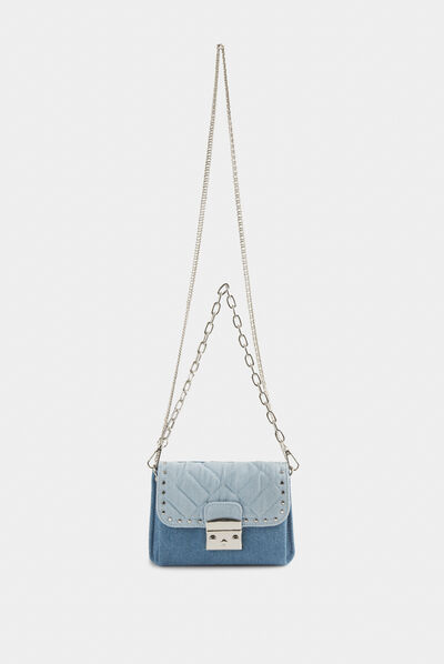 Bolso cartera de mano vaquero tachuelas vaquero mujer