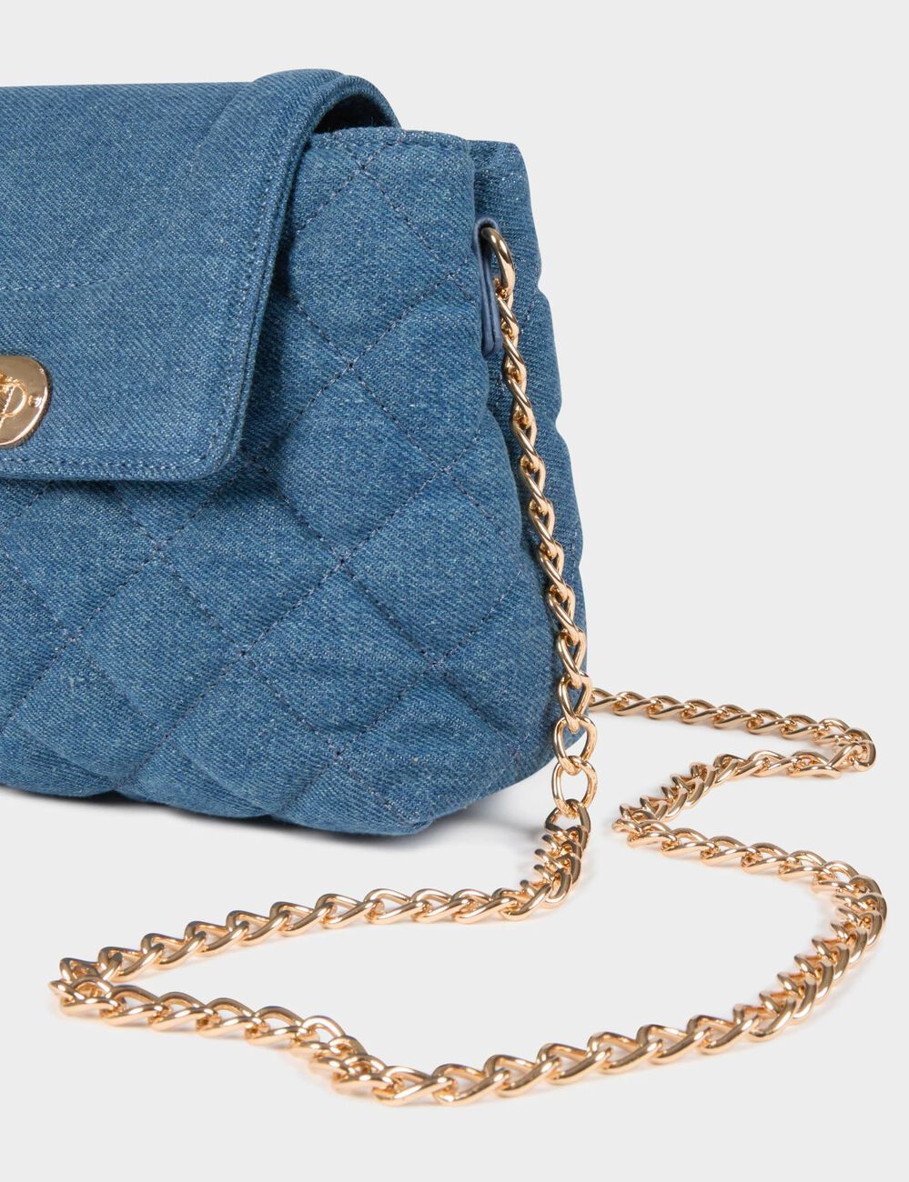Bolso cartera de mano vaquero denim stone mujer