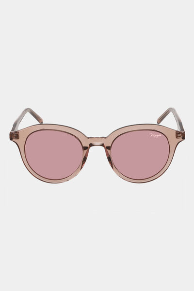 Gafas de sol redondas rosa mujer