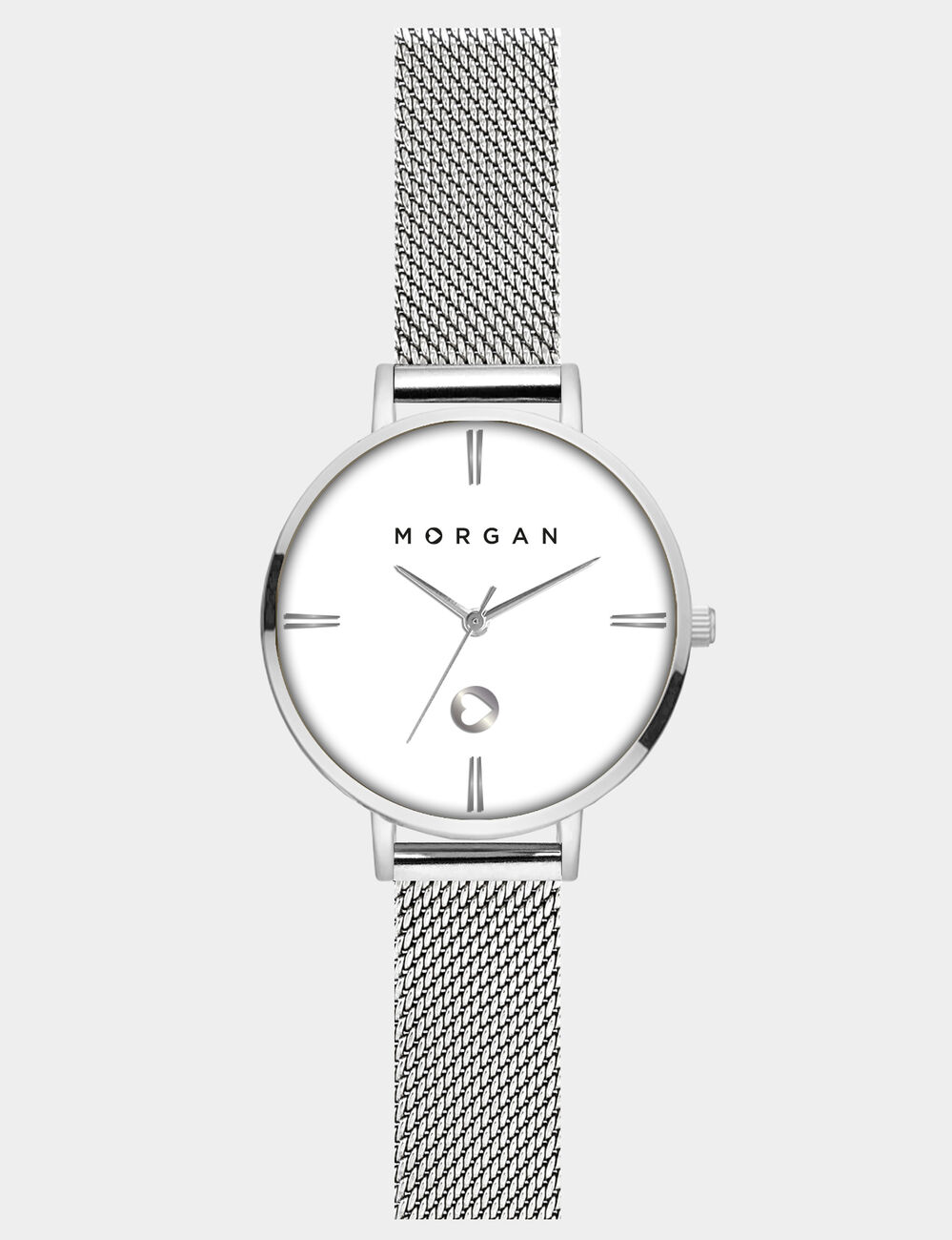 Reloj couleur argent mujer