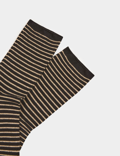 3 pares de calcetines negro mujer