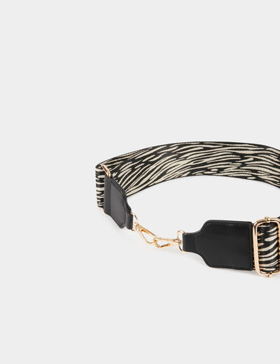 Bandolera extraíble estampada multico mujer
