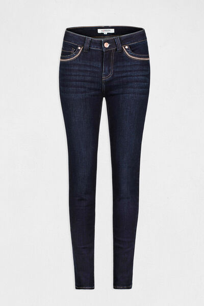 Vaquero skinny talle estándar vaquero stone mujer