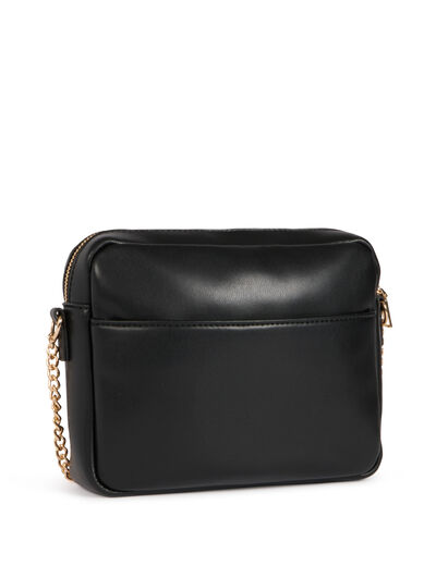 Bolso acolchado negro mujer