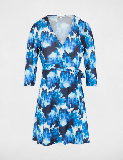 vestido corto estampado multicolor mujer Vestido corto estampado multicolor mujer
