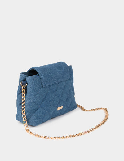 Bolso cartera de mano vaquero denim stone mujer