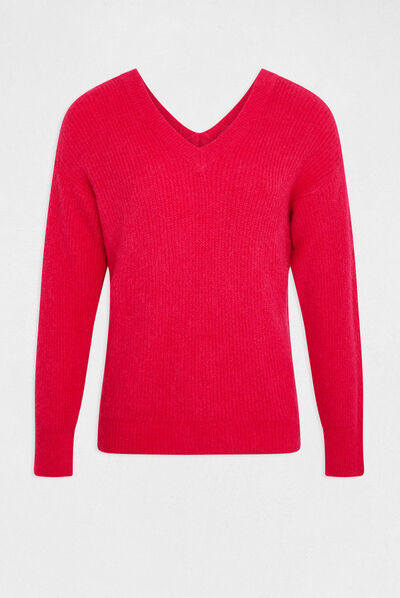 Jersey fino Mignon Rojo de Morgan para Mujer