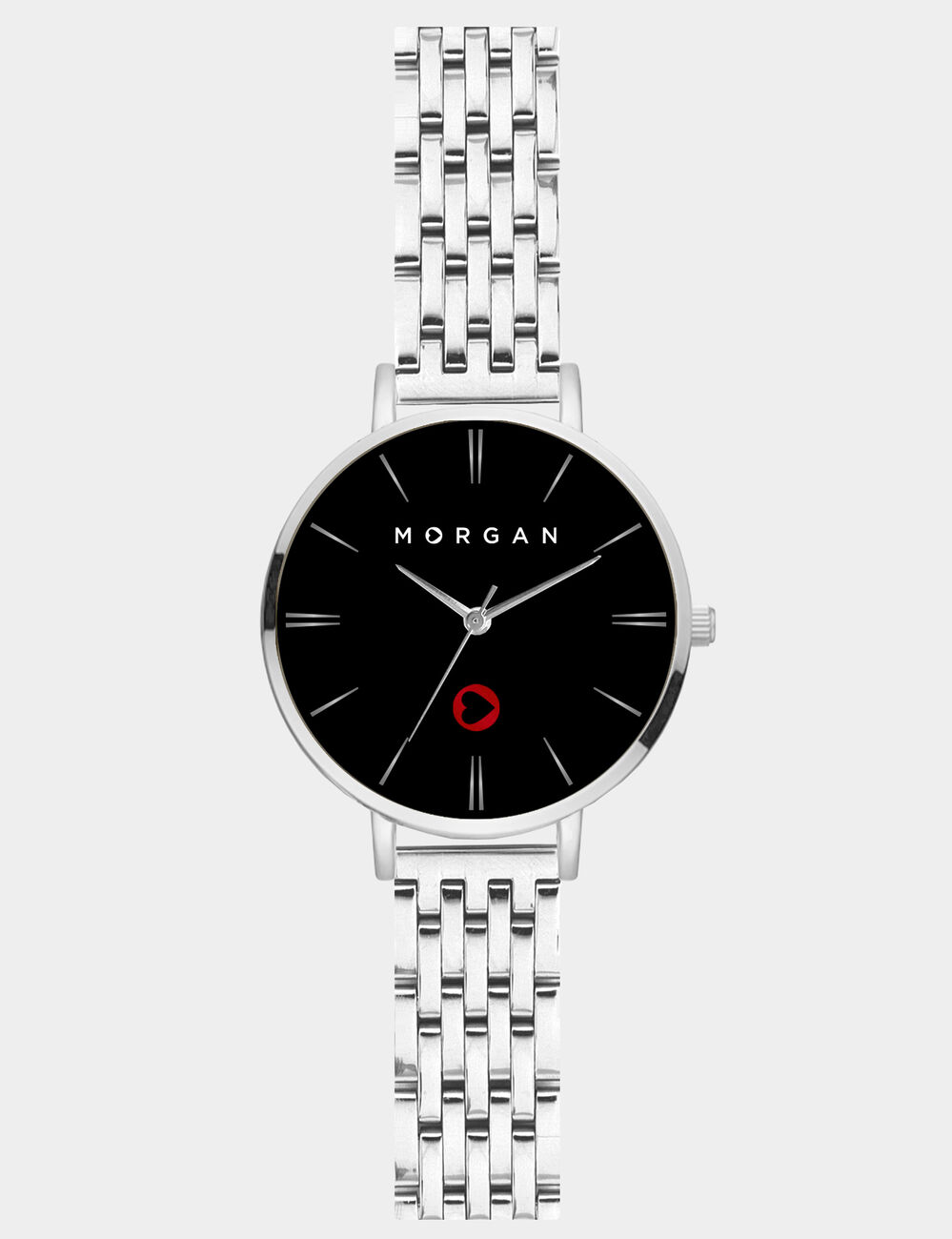 Reloj couleur argent mujer