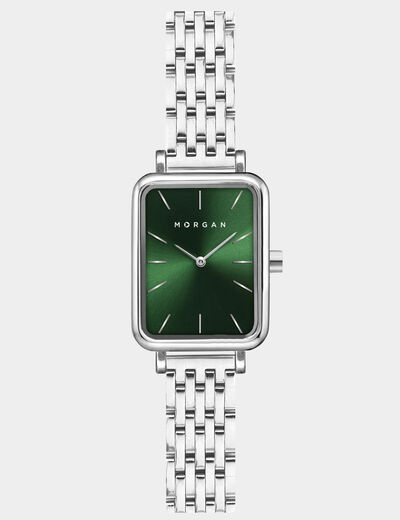 Reloj couleur argent mujer