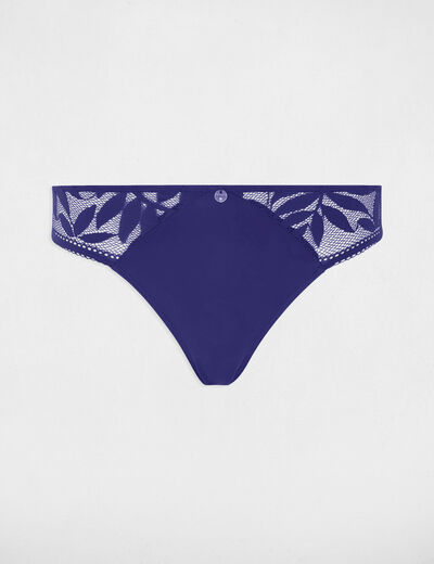 Braga azul marino mujer