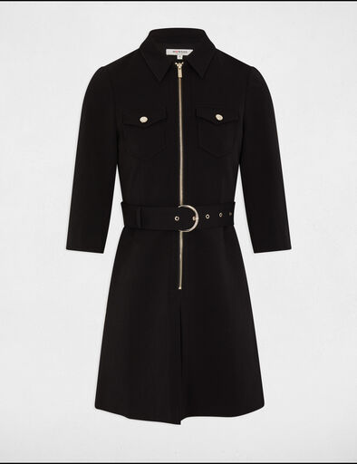 vestido corto ajustado negro mujer Vestido corto ajustado negro mujer